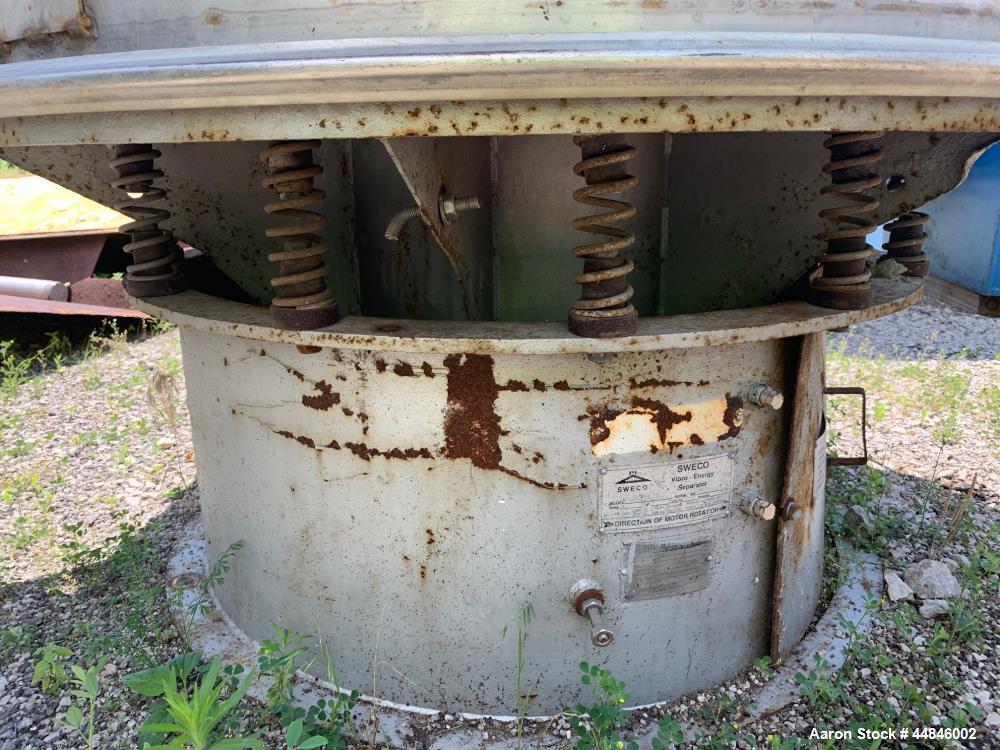 Used Sweco 48" Screener, Model S48S688, 316 Stainless Steel.