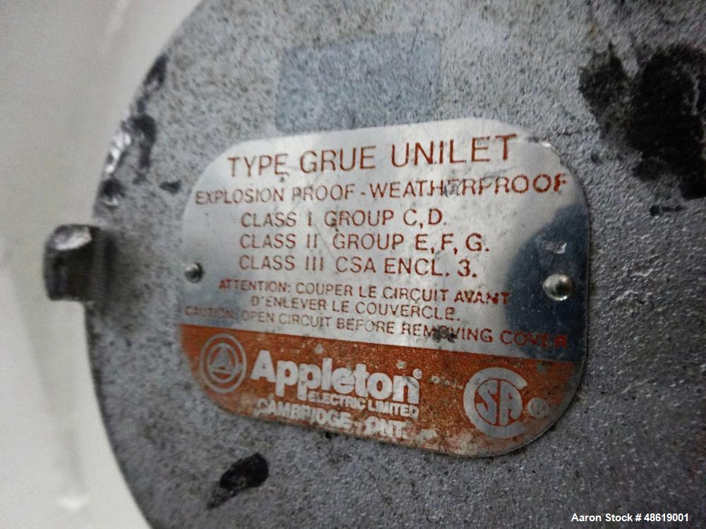 Used Sweco Vibratory Screen, Model S48US666, 304 Stainless Steel, 48" Diameter