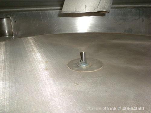 Used Sweco Screener, Model S60S88, 304 stainless steel. 60" diameter, double deck, 3 separation. 316 stainless steel top cover. Driven by a 2.5 hp, 3/60/460 volt, 1157 rpm motor. Mounted on a carbon ...