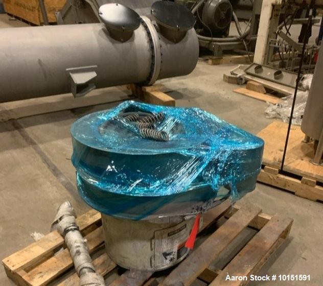 Used Sweco SS24Y44A3P3WCXB Stainless Steel Vibratory Screener – 24" Single Deck Separator