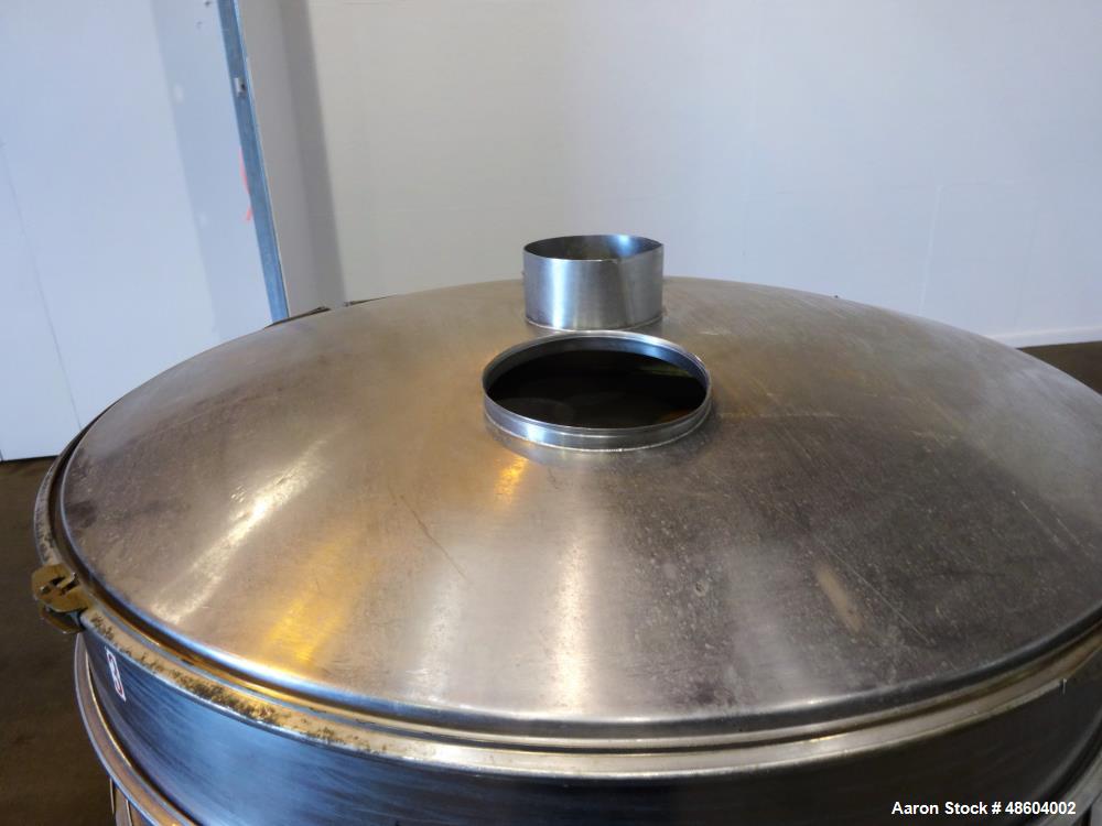 Used Sweco Screener, Model SS60S, 304 Stainless Steel.