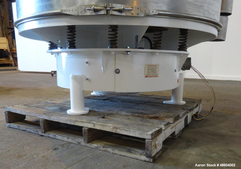 Used Sweco Screener, Model SS60S, 304 Stainless Steel.