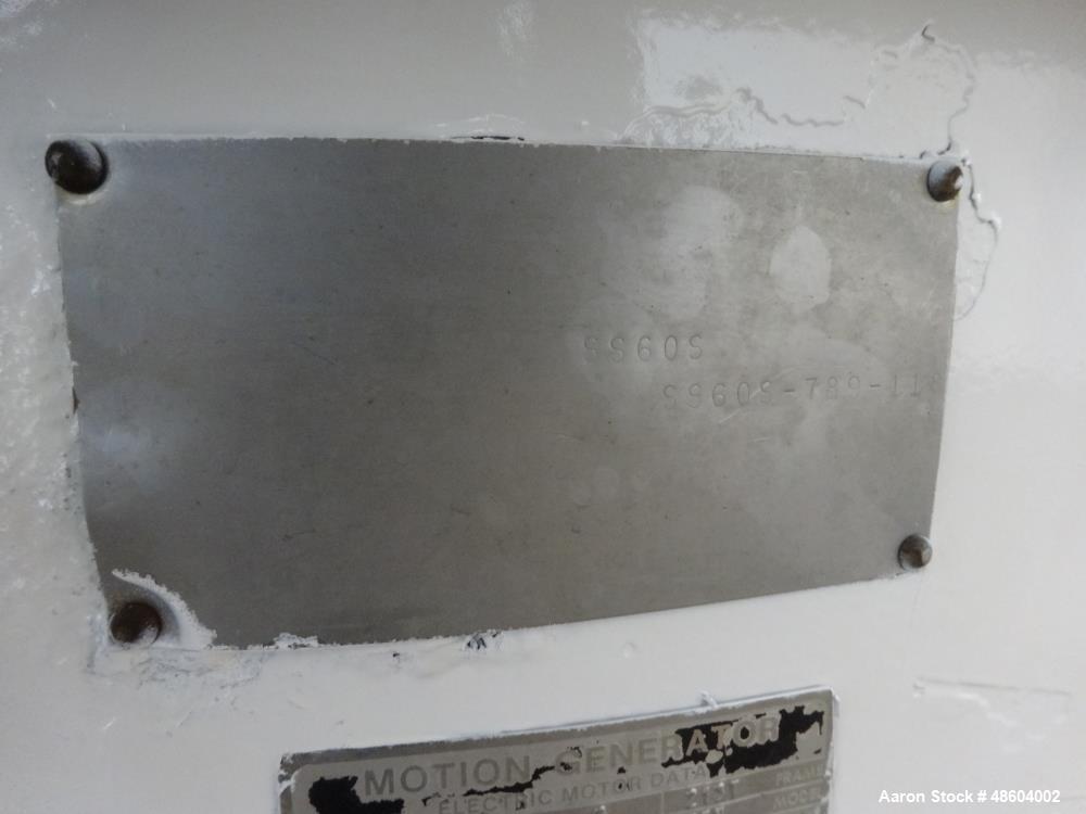Used Sweco Screener, Model SS60S, 304 Stainless Steel.