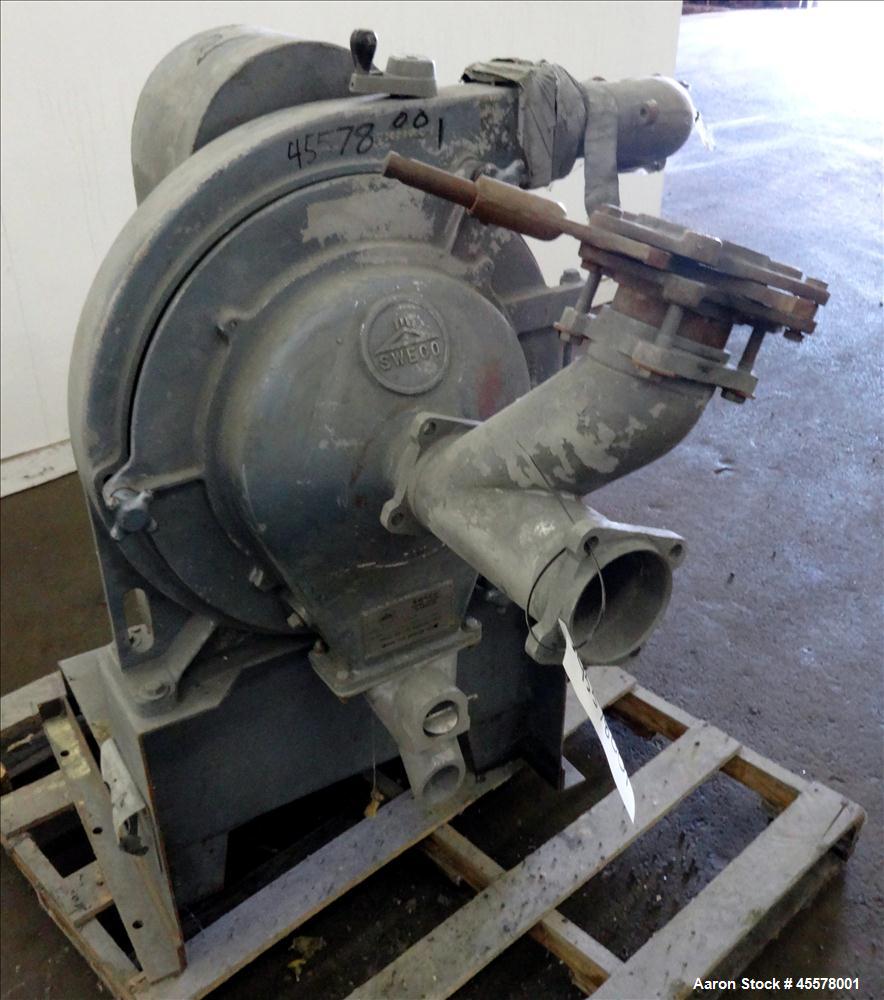 Used Sweco Turbo Screen Air Classifier, Model TS18