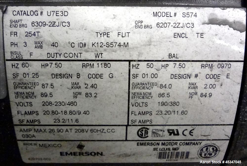 Used-Sweco Turbo Screen, Model TS30S