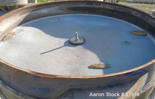 USED: Sweco screener, model US48-583-49, carbon steel. 48" diameter, single deck, 2 separation. No top cover. Driven by a 2.5 hp, 3/60/230/460 volt, 1160 rpm motor. Mounted on a carbon steel base wit...