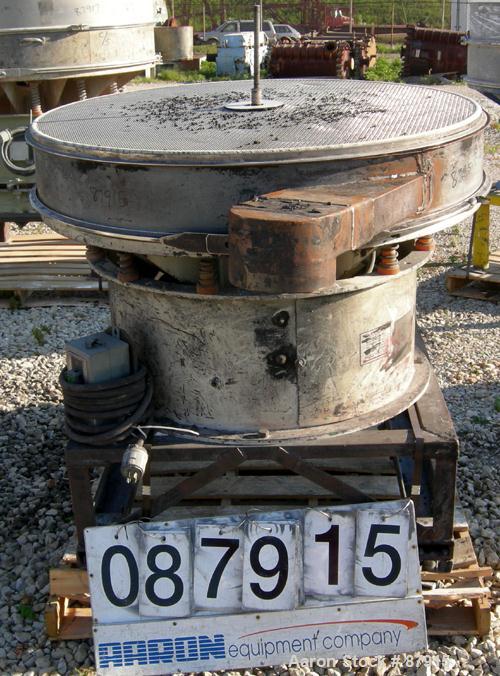 Used Carbon Steel Sweco Screener, Model US48-986-36