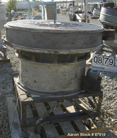 Used Carbon Steel Sweco Screener, Model US48-986-36