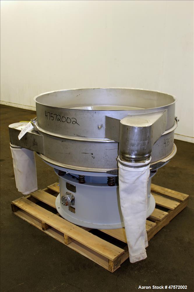 Used Sweco Screener, Model US48S888, 304 Stainless Steel.