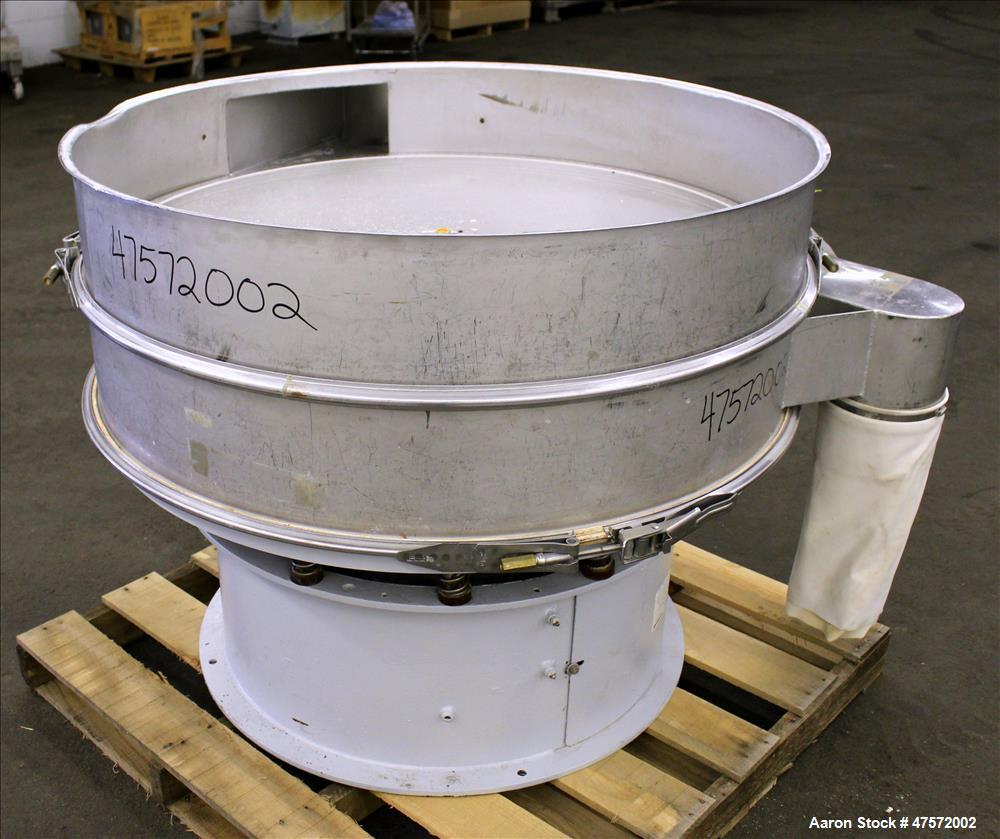 Used Sweco Screener, Model US48S888, 304 Stainless Steel.
