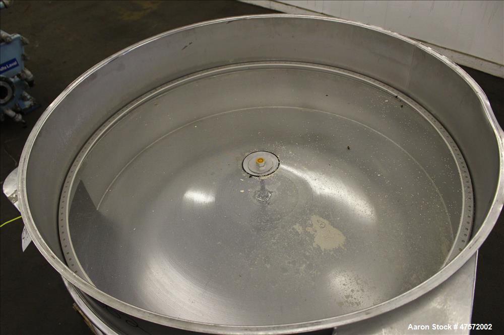 Used Sweco Screener, Model US48S888, 304 Stainless Steel.