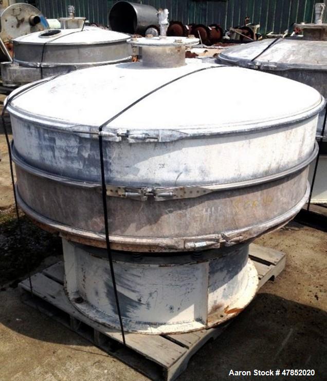 Used Sweco 60" Vibro Energy Separator, Model US60S88, Stainless Steel.