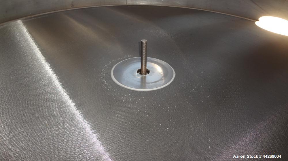 Used Sweco Screener, Model US72108, 316 Stainless Steel. 72” Diameter, single deck, 2 separation, with top cover. Driven by a 5hp, 3/60/230/460 volt, 1200 rpm motor. Mounted on a carbon steel base. M...