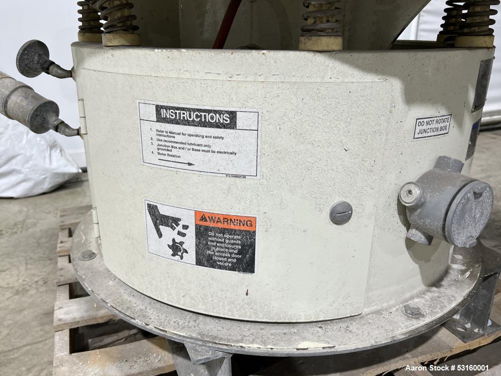 Sweco 40" Diameter Model XS40S1248P4SFTLW6 Stainless Steel Screener