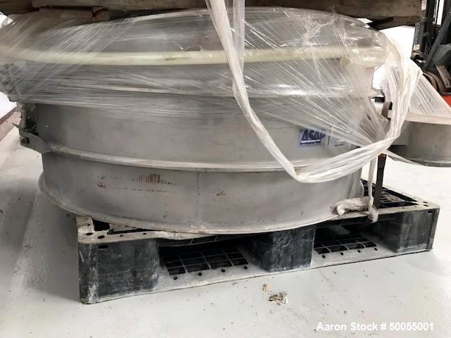 Used Sweco Separator, Model XS48S666TLUEWC, Stainless Steel.