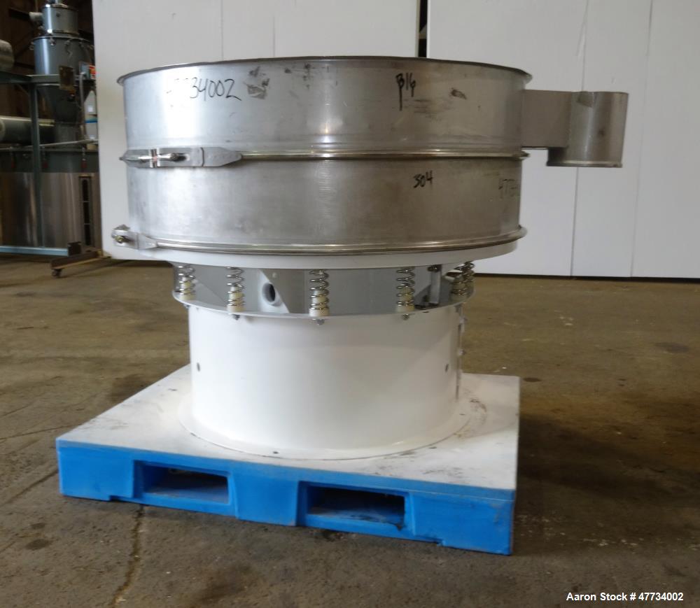 Used Sweco Screener, Model XS48S8815, Stainless Steel
