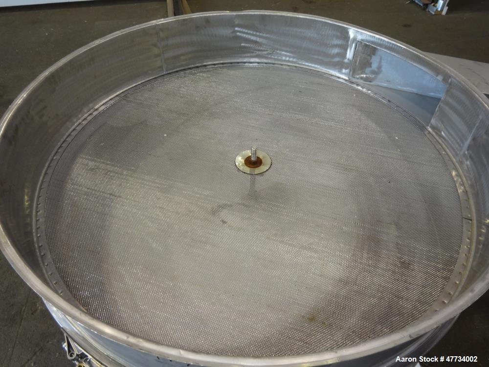 Used Sweco Screener, Model XS48S8815, Stainless Steel
