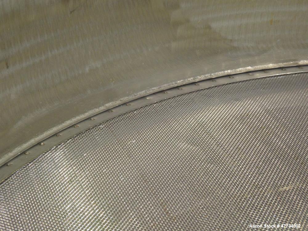Used Sweco Screener, Model XS48S8815, Stainless Steel