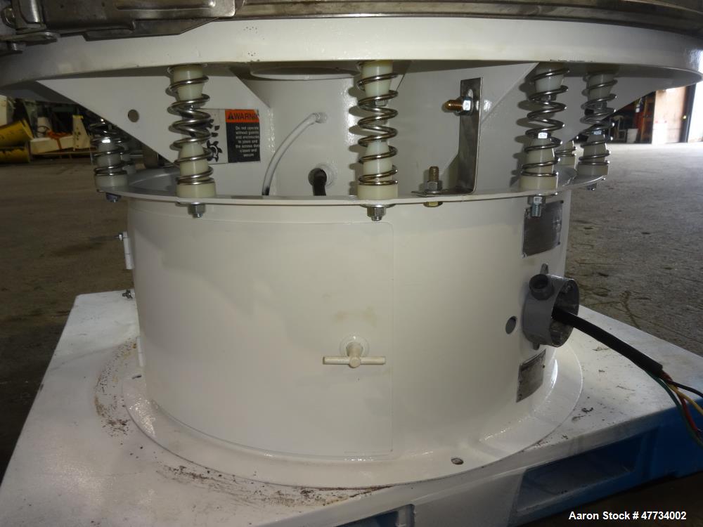 Used Sweco Screener, Model XS48S8815, Stainless Steel