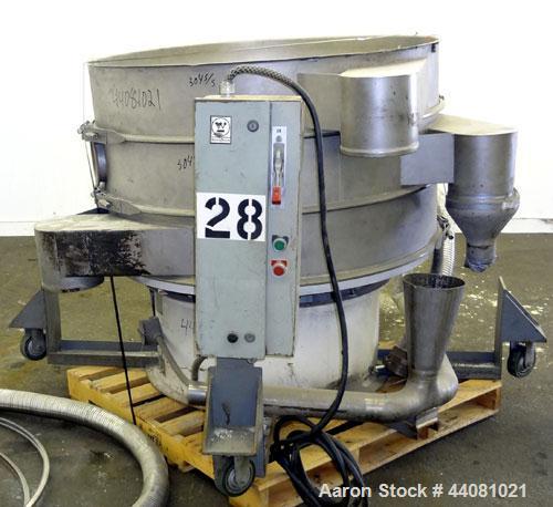 Used Stainless Steel Sweco Screener, Model XS48S88