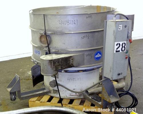 Used Stainless Steel Sweco Screener, Model XS48S88