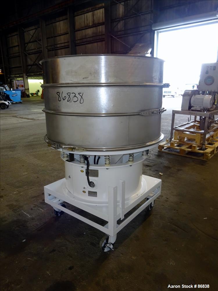 Used Sweco Screener, Model XS48S88, 304 stainless steel.