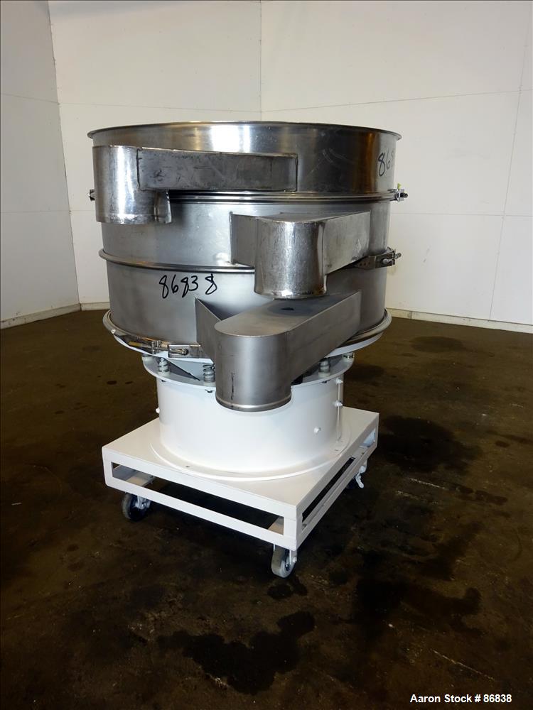 Used Sweco Screener, Model XS48S88, 304 stainless steel.
