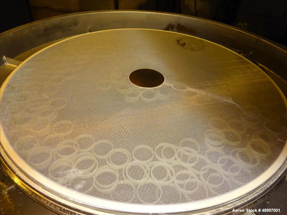 Used Sweco Screener Separator, Model XS60C88, 60" Diameter, 304 Stainless Steel