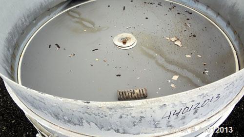 Used Sweco Scalper Screener, Model XS60S156, 304 Stainless Steel.  60” Diameter single deck, 2 separation.  No top cover.  Driven by a 2-1/2 hp, 3/60/460 volt, 1160 rpm motor.  Mounted on a stainless...