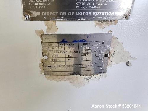 Used Sweco Vibrating Screener, Model XS60S888TLWC | 60” Diameter | 3-Deck Stainless Steel | 2.5 HP, 460V | Self-Cleaning Sandwich Screens