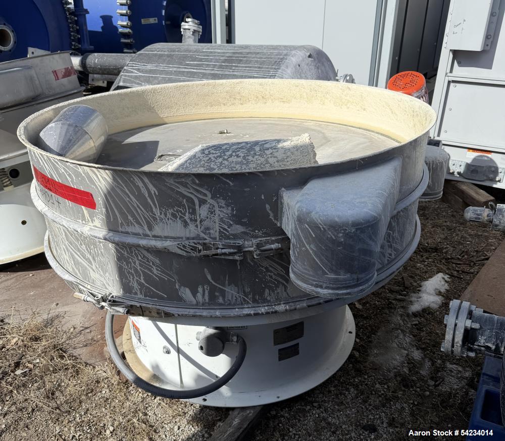 Used Sweco Vibro-Energy Separator 60" Diameter – Model XS60Y88HSTL, Single Deck