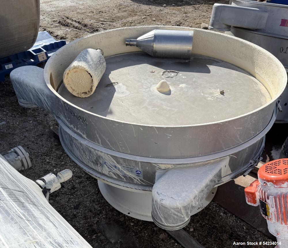 Used Sweco Vibro-Energy Separator 60" Diameter – Model XS60Y88HSTL, Single Deck