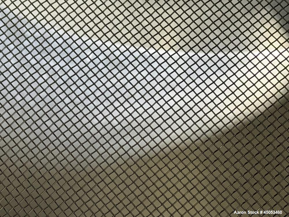 Unused Sweco 72" Stainless Steel Vibratory Screener – Double Deck, 3 Separation Pharmaceutical Sanitary Design