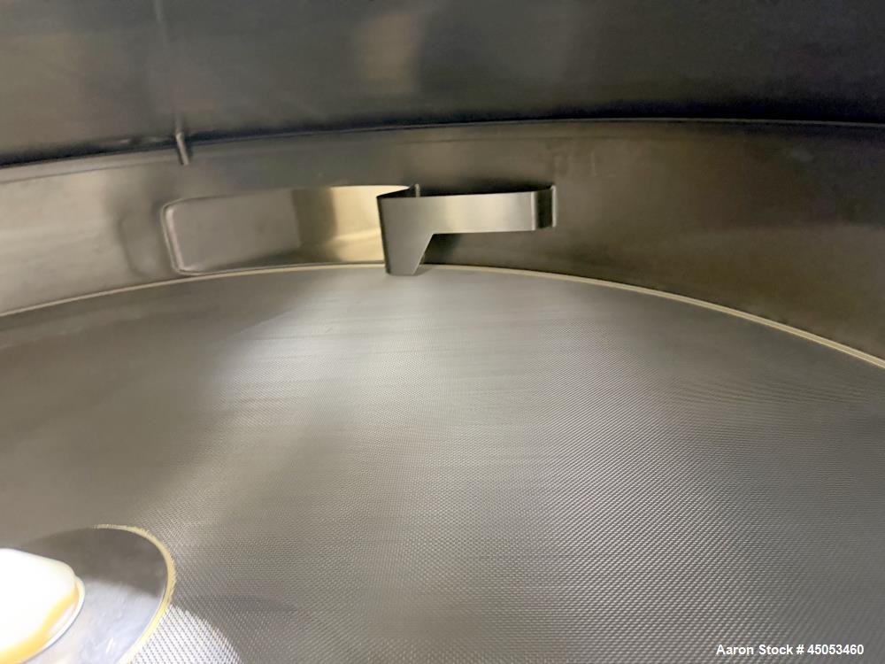 Unused Sweco 72" Stainless Steel Vibratory Screener – Double Deck, 3 Separation Pharmaceutical Sanitary Design