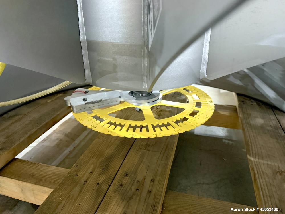 Unused Sweco 72" Stainless Steel Vibratory Screener – Double Deck, 3 Separation Pharmaceutical Sanitary Design