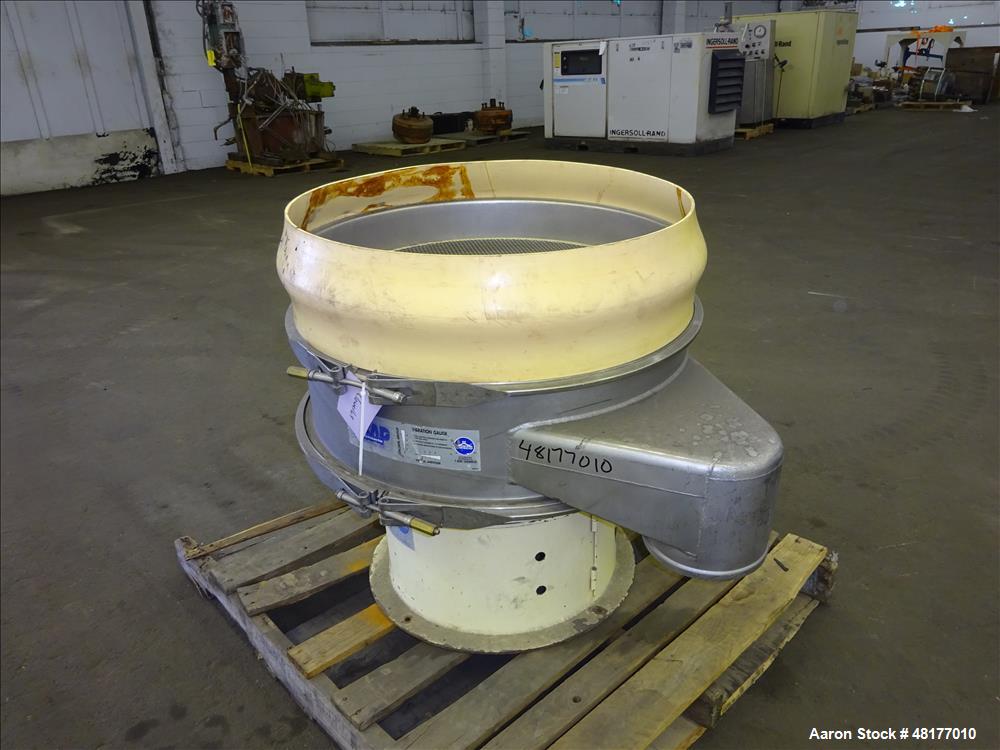 Used Sweco Screener, Model ZS30CBD, 304 Stainless Steel.