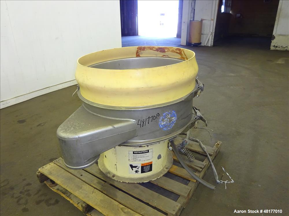 Used Sweco Screener, Model ZS30CBD, 304 Stainless Steel.