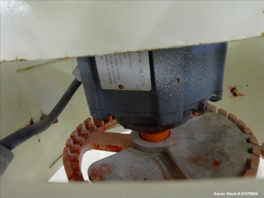 Used Sweco Screener, Model ZS30S666, 304 Stainless Steel. 30" Diameter, single deck, single separation, no top cover. Includes a side deck with no outlets. Driven by a 1/2hp, 3/60/230/460 volt, 1160 ...