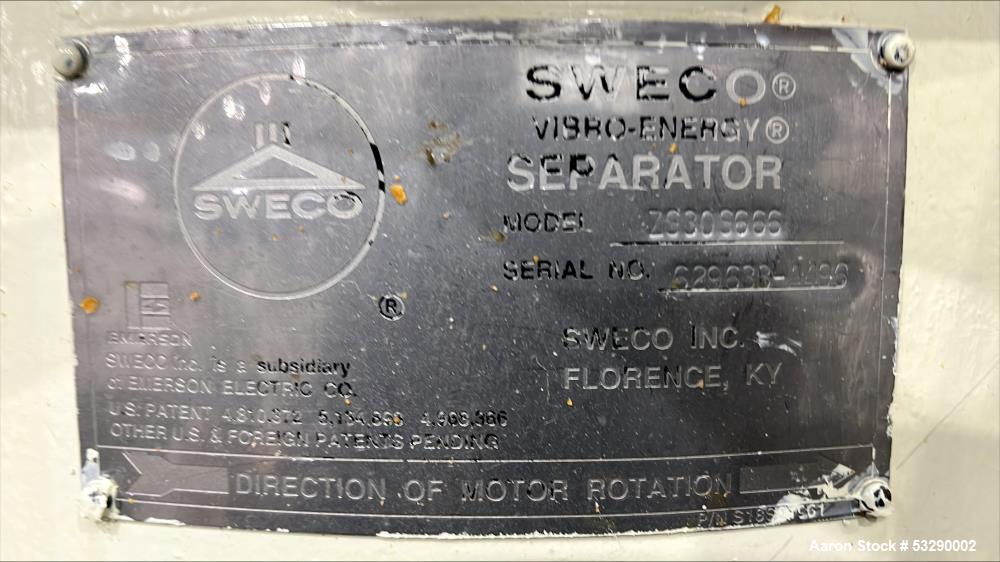 30" Diameter Sweco Screener