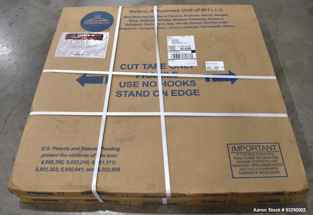 30" Diameter Sweco Screener