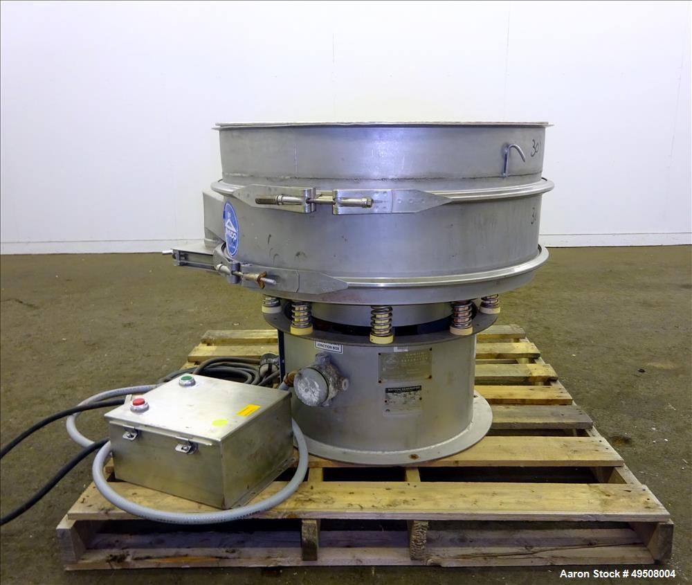 Used Sweco Screener, Model ZS30S66SBWC.