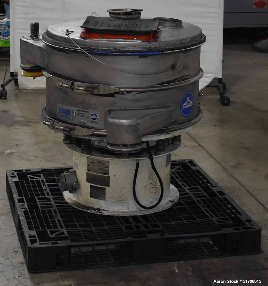 Used- Sweco 30" Diameter Screener, Model ZS30S86