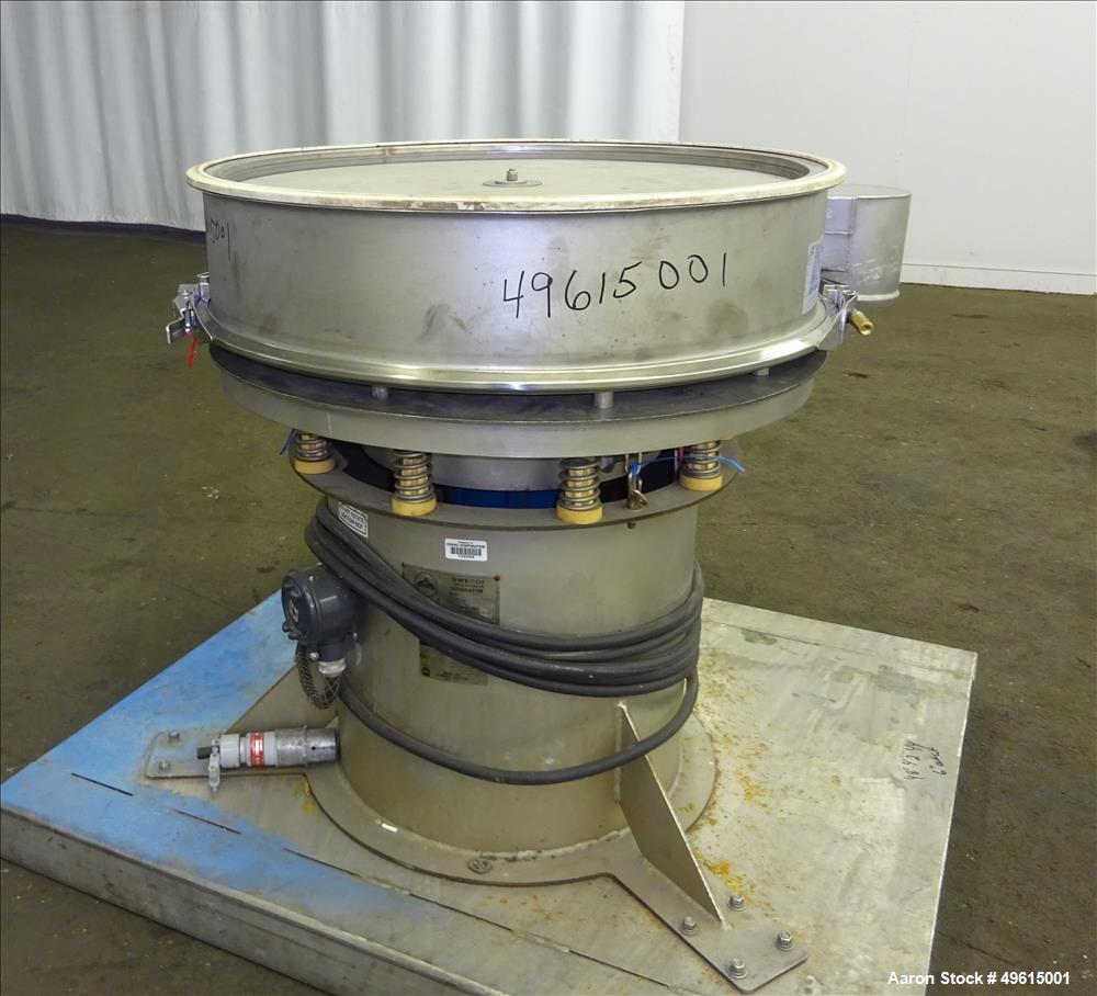 Used- Sweco Vibratory Screener, Model ZS30Y66, 30" Diameter,