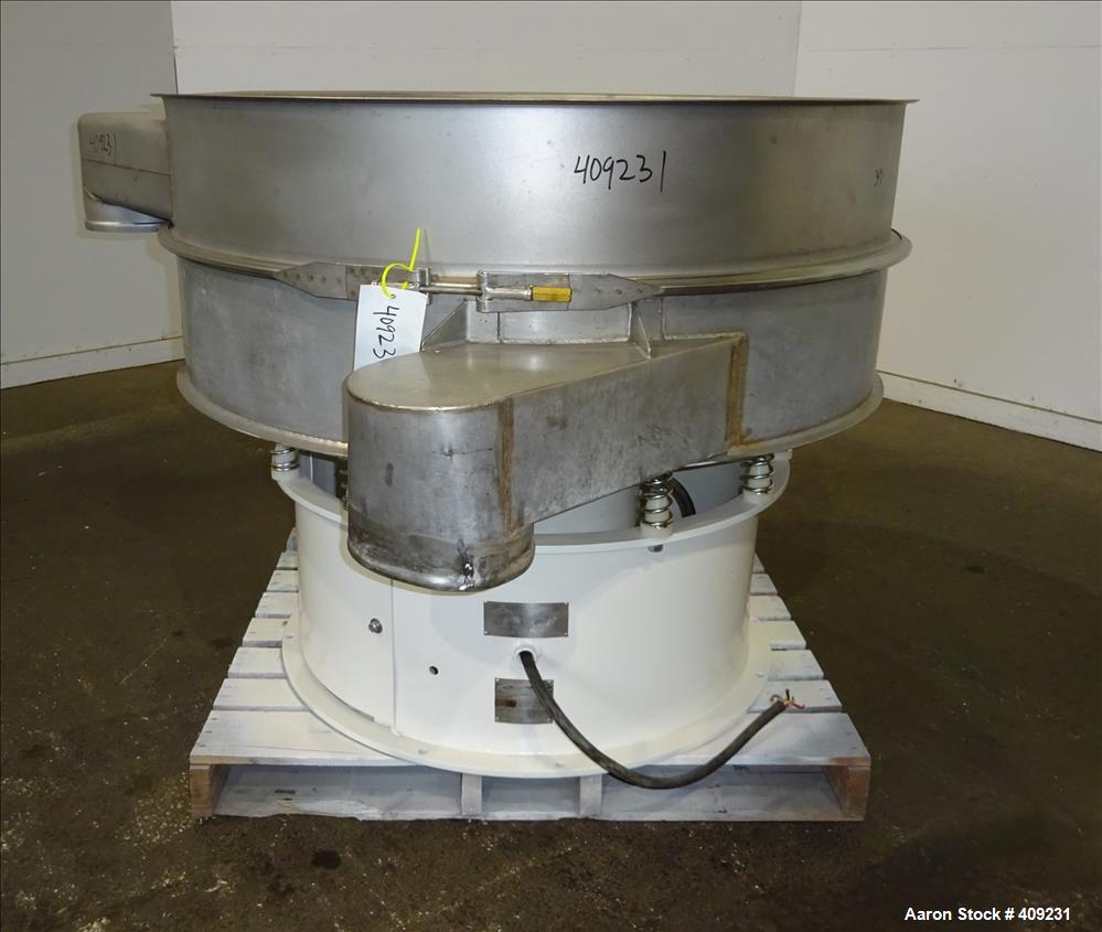Used Sweco Screener Model C/9103-1B/CS, 48" Diameter, 304/316 Stainless Steel