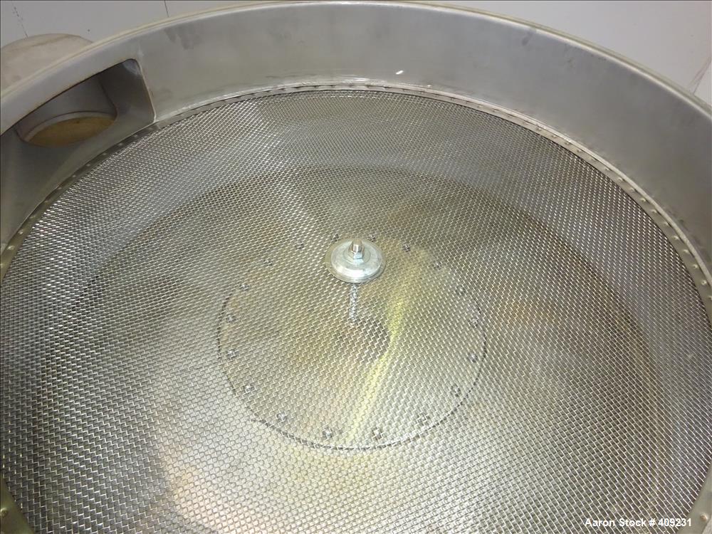 Used Sweco Screener Model C/9103-1B/CS, 48" Diameter, 304/316 Stainless Steel