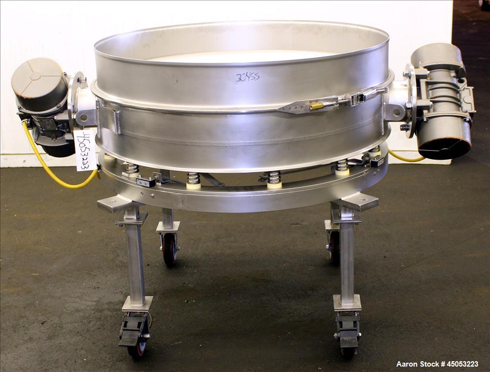 Used Stainless Steel Sweco Single Deck Vibratory Sieve