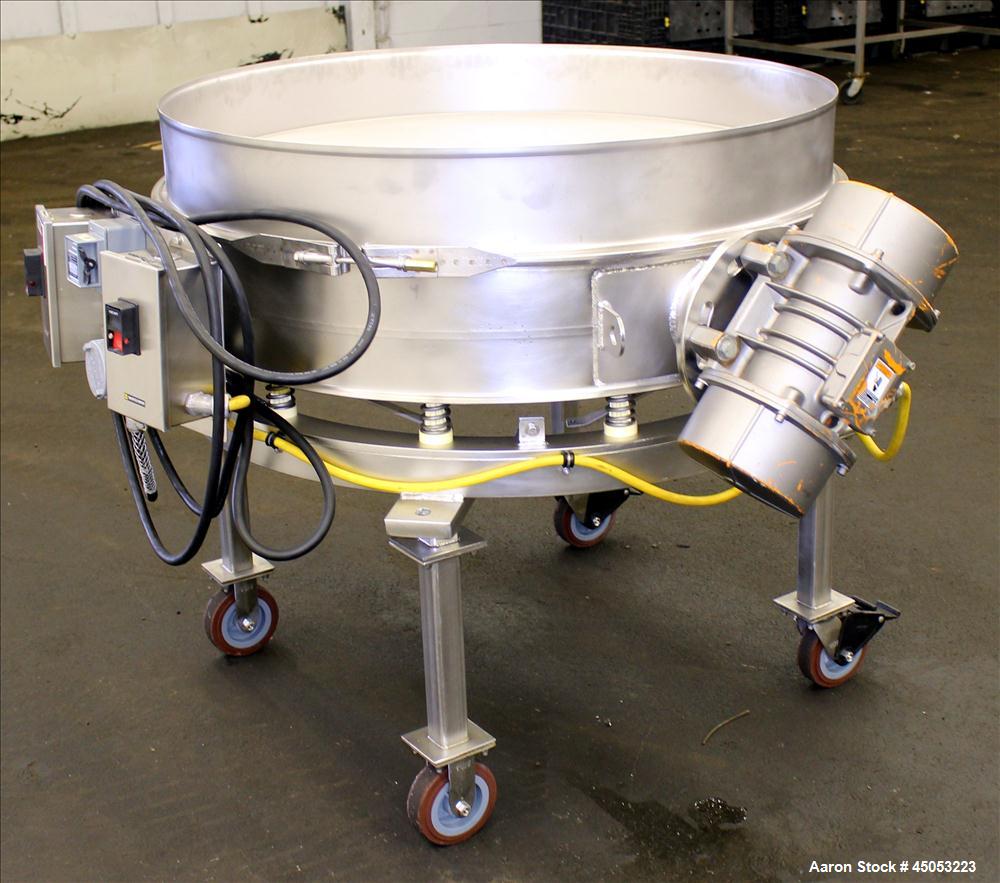 Used Stainless Steel Sweco Single Deck Vibratory Sieve
