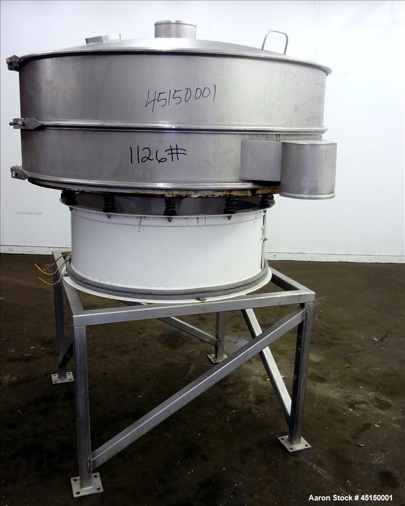 Used Stainless Steel Sweco Screener