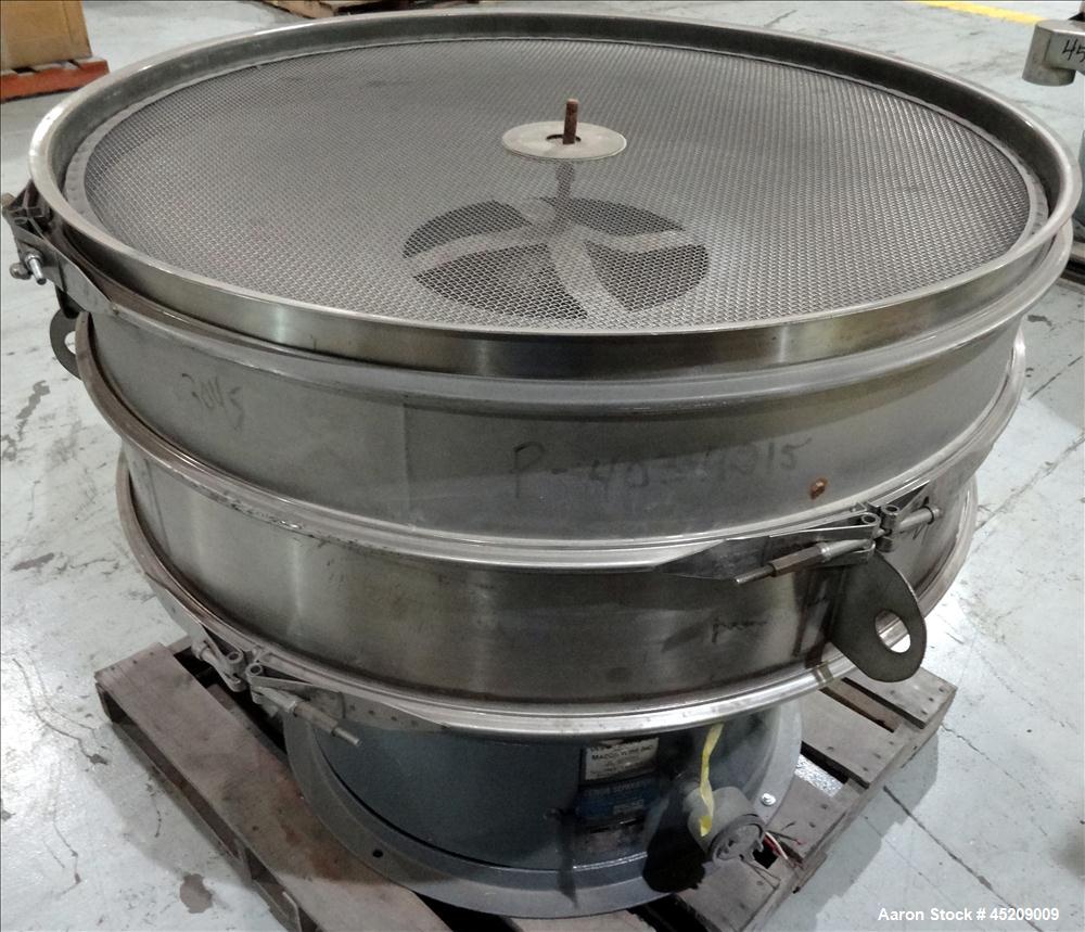 Used Stainless Steel Rebuilt Dewco Screener