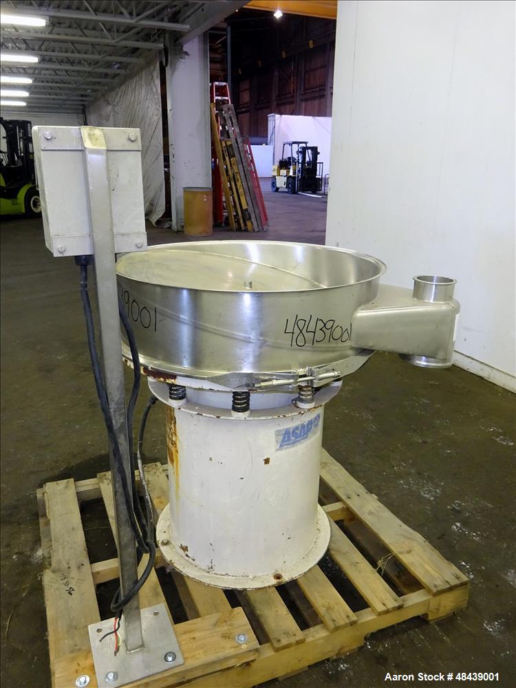 Used Sweco Scalper Screener 30" Diameter 316 Stainless Steel(Incomplete).